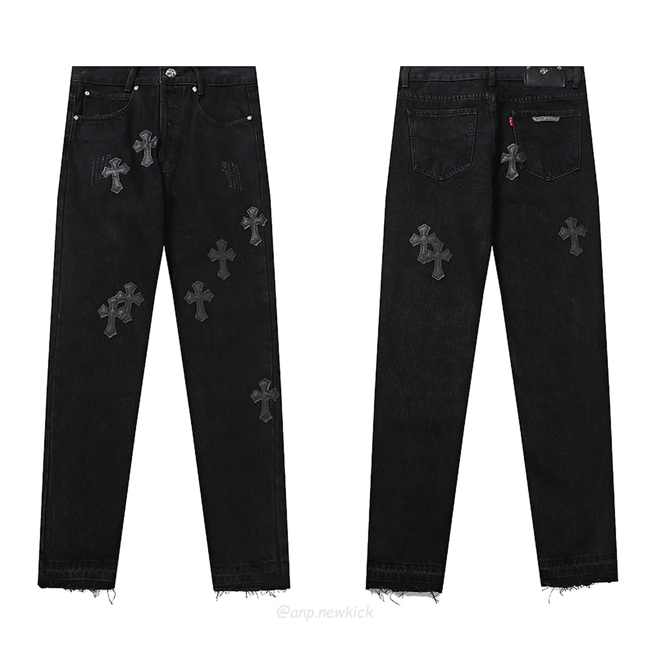 Chrome Hearts Black Cross Jeans (1) - www.newkick.vip